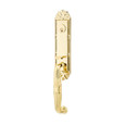 Emtek Emtek 4711 Ribbon & Reed Single Cylinder Entrance Handleset - Brass Tubular EMTEK-4711