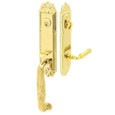 Emtek Emtek 4711 Ribbon & Reed Single Cylinder Entrance Handleset - Brass Tubular EMTEK-4711