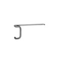 Rockwood BF157A47 Offset Single Bar Set, 1-inch Diameter Pull, Pull 9-inch CTC, Push 33-inch CTC, Satin Chrome Finish
