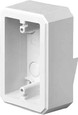 Arlington Industries Weatherproof device box, one peice construction. Installs on 5/8" lap siding. 18.6 cu. in.