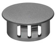 Arlington Industries Non metallic snap in knockout bushings. Color Black. Trade Size 1/2".