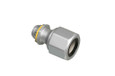 Arlington Industries Liquid tight concrete tight zinc fitting for PVC jacketed MC cable and tech90 cable. Cable Range .550 to .765. 1/2" Trade Size.