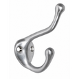 Don-Jo 300 Coat Hook in Die Cast Construction — Available in 6 Finishes