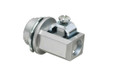 Arlington Industries Aluminum grounding connector for 3/4" knockout. #1 to 3/0 stranded and solid copper and aluminum grounding electrode. cULus listed.