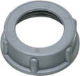 Arlington Industries 1" Plastic insulated bushing with a temperature rating of 105 degrees celcius