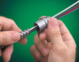 Arlington Industries Zinc die-cast, 1/2" Knockout MC cable connector snaps quickly on to the conduit with an spring steel clip and then snaps into knockout with an external spring steel clip, no tools required. Concrete tight when taped. Provided wi