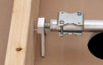 Arlington Industries Steel fan and fixture box with adjustable mounting bracket for exisiting construction. Adjusts from 16" to 24" on center spacing. 2" deep box. 20.0 cu.