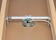Arlington Industries Steel fan and fixture box with adjustable mounting bracket for exisiting construction. Adjusts from 16" to 24" on center spacing. 2" deep box. 20.0 cu.