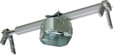 Arlington Industries Steel fan and fixture box with adjustable mounting bracket for exisiting construction. Adjusts from 16" to 24" on center spacing. 2" deep box. 20.0 cu.