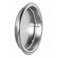 Don-Jo 125 Finger Pull 2-1/8" Diameter Zinc Flush Pull for Sliding and Barn Doors