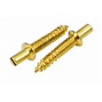 Don-Jo HINGE-PIN-100 Hinge Pin with Brass and Chrome Plated Finish Options