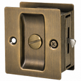 Don-Jo PDL-101 Pocket Door Lock Privacy Function in Brass