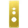 Don-Jo RP-15 Remodeler Plate, 14" x 4-1/2", 0.032 Gauge for Door Modernization