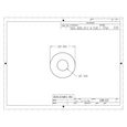 Don-Jo DSP-135 Scar Plate for Deadbolt Collars, 3-1/2" Diameter, 0.032 Gauge