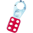 Ideal Industries Safety Lockout Hasp 1 Inch Jaw Multi-Worker Energy Isolation Device Vinyl Coated Steel