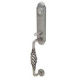 Emtek Emtek 461111 Monolithic with Lafayette Grip Entrance Handleset - Wrought Steel Tubular - Single Cylinder EMTEK-461111