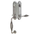 Emtek Emtek 461111 Monolithic with Lafayette Grip Entrance Handleset - Wrought Steel Tubular - Single Cylinder EMTEK-461111