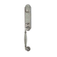 Emtek Emtek 461131 Monolithic with Normandy Grip Entrance Handleset - Wrought Steel Tubular - Single Cylinder EMTEK-461131