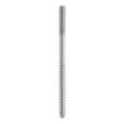 Metallics Hanger Bolts 1/4-20 X 3 St-zn