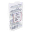 Metallics Washers 180-Pc Fender Wshr Kit St-zn