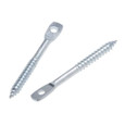 Metallics Chain 1/4 X 3 Acoust Lag Scr St-zn
