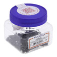 Metallics 6 x 7/16 in. Pan Head Phillips Sharp Point Self-Piercing Framing Screws - Steel Black Phosphate - 100qty