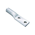 Burndy Aluminum Compression Lug, 2 Hole w/o Inspection Window, 600 kcmil, 1/2" Stud, 1-3/4" Stud Hole Spacing, Al/Cu Rated, Tin Plated