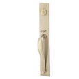 Emtek Emtek 453636 Rectangular Full Length Grip by Grip Entrance Handleset - Sandcast Bronze Tubular - Single Cylinder EMTEK-453636
