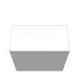 Milbank 12x6x12 Screw Cover Type 1 UL Listed Steel Knockouts ANSI 61 Gray Cover With Teardrop Slots Mounting Holes In Back