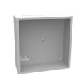 Milbank 16x6x16 Screw Cover Type 1 UL Listed Steel Knockouts ANSI 61 Gray Cover With Teardrop Slots Mounting Holes In Back