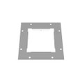 Milbank Wireway End Flange Type 1 4X4 Screw Cover ANSI 61 Gray Steel