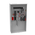 Milbank 7 Terminal Ringless Large Closing Plate Lever Bypass Side Bussed Large Enclosure