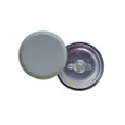 Milbank Hole Seal Non UL Listed 1 1/4 Inch ANSI 61 Gray Steel Gasketed Wing Nut