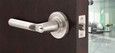 Emtek Emtek Modern Brass Key In Leverset - Hanover Lever with Rosette Options - Single Cylinder EMTEK-HANOVER-LEVER-KEY-IN-LOCKSET