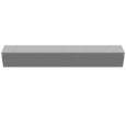 Milbank 8x72x8 Screw Cover Wireway Type 1 UL Listed Steel No Knockouts ANSI 61 Gray