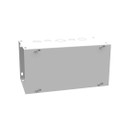Milbank 6x12x6 Screw Cover Wireway Type 1 UL Listed Steel Knockouts ANSI 61 Gray