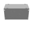 Milbank 6x12x6 Screw Cover Wireway Type 1 UL Listed Steel Knockouts ANSI 61 Gray