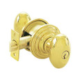 Emtek Emtek Classic Brass Key In Knobset - Egg Knob with Rosette Options - Single Cylinder EMTEK-EGG-KNOB-KEY-IN-LOCKSET