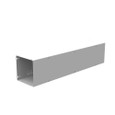 Milbank 8x36x8 Screw Cover Wireway Type 1 UL Listed Steel No Knockouts ANSI 61 Gray