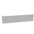 Milbank 8x36x8 Screw Cover Wireway Type 1 UL Listed Steel No Knockouts ANSI 61 Gray