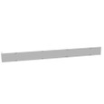 Milbank 4X48x4 Screw Cover Wireway Type 1 UL Listed Steel No Knockouts ANSI 61 Gray