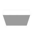 Milbank 36x8x36 Screw Cover Type 1 UL Listed Steel No Knockouts ANSI 61 Gray Cover With Teardrop Slots Mounting Holes In Back