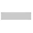 Milbank 12x48x12 Screw Cover Wireway Type 3R UL Listed Steel No Knockouts ANSI 61 Gray Quad D Knockout For Lock