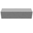 Milbank 12x48x12 Screw Cover Wireway Type 3R UL Listed Steel No Knockouts ANSI 61 Gray Quad D Knockout For Lock