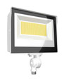 RAB FLOODLIGHTS 3891-8372 LUMENS X17 ADJUSTABLE 60/50/30W FIELD ADJUSTABLE CCT 5000/4000/3000K KNUCKLE MOUNT WHITE