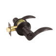 Emtek Emtek Sandcast Bronze Key In Leverset - Durango Lever with Rosette Options - Single Cylinder EMTEK-DURANGO-LEVER-KEY-IN-LOCKSET
