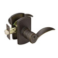Emtek Emtek Sandcast Bronze Key In Leverset - Durango Lever with Rosette Options - Single Cylinder EMTEK-DURANGO-LEVER-KEY-IN-LOCKSET