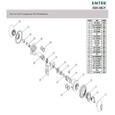 Emtek Emtek Lost Wax Cast Bronze Key In Leverset - Siena Lever with Rosette Options - Single Cylinder EMTEK-SIENA-LEVER-KEY-IN-LOCKSET
