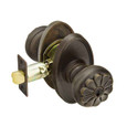 Emtek Emtek Lost Wax Cast Bronze Key In Knobset - Petal Knob with Rosette Options - Single Cylinder EMTEK-PETAL-KNOB-KEY-IN-LOCKSET