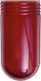 RAB VAPORPROOF GLOBE GLASS 100 SERIES RUBY